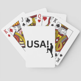 Baralho jogador de futebol americano