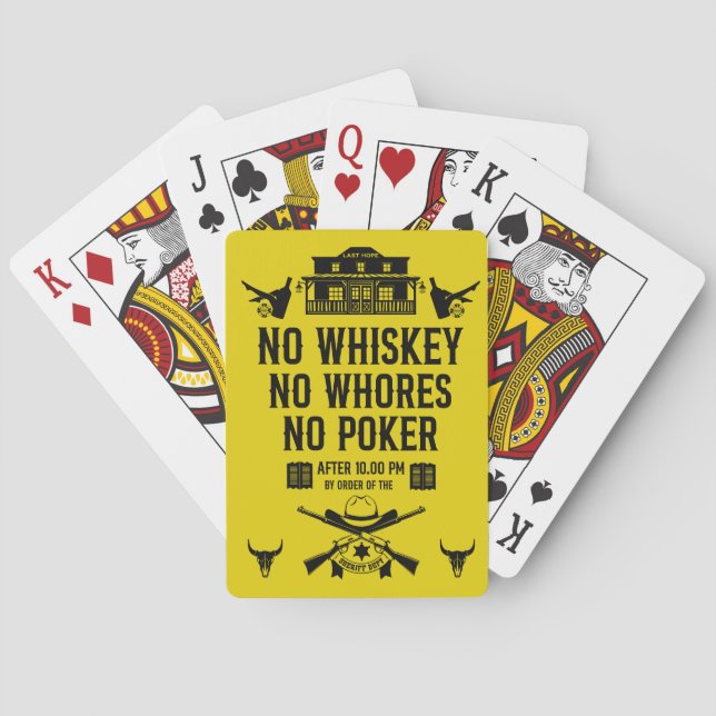 Baralho Jogador de Poker de Vintage (Verso)