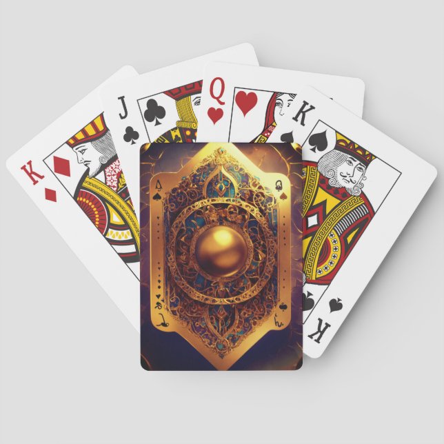 Baralho Jogando cartas (Verso)