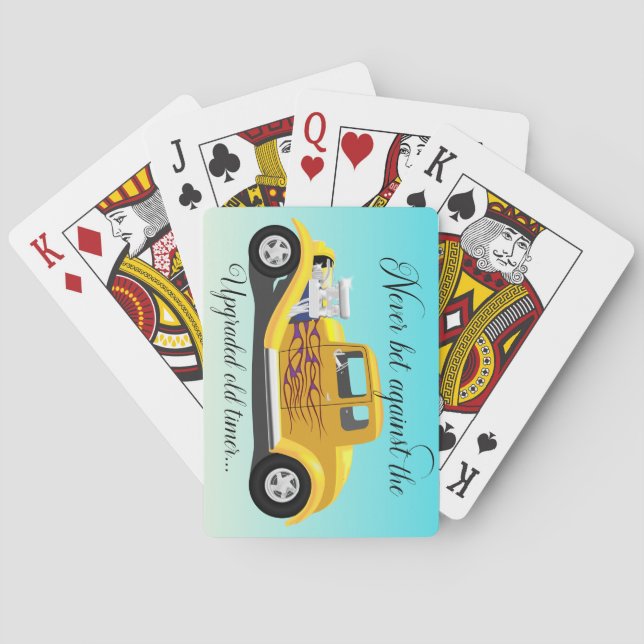 Baralho Jogando cartas (Verso)