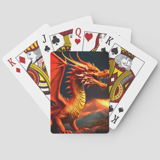 Baralho Jogando cartas (Verso)