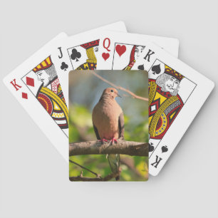 Baralho Jogando cartas com a foto da porta de luto