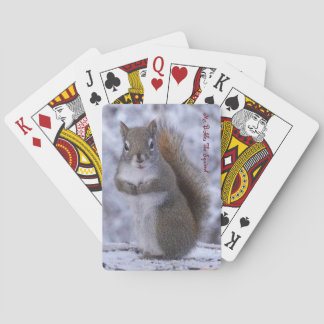 Baralho Jogando cartas com o Sr. Bickles O Esquilo