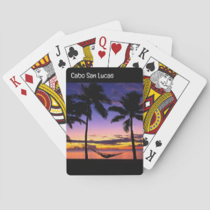 Baralho Jogando Cartões Cabo San Lucas