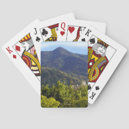 Baralho Jogando Cartões na Torre Tamalpais