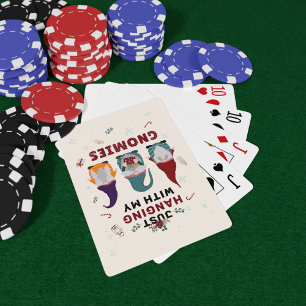 Baralho Jogos da Família de Natal com os Meus Gnomos