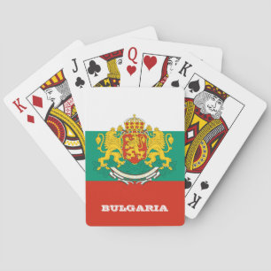 Baralho Jogos de Bandeira da Bulgária