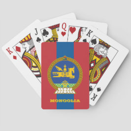 Baralho Jogos de Cartões da Mongólia, Bandeira da Mongólia