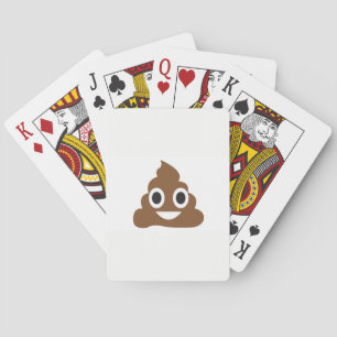 Baralho Jogos de mapas Emoji Poop