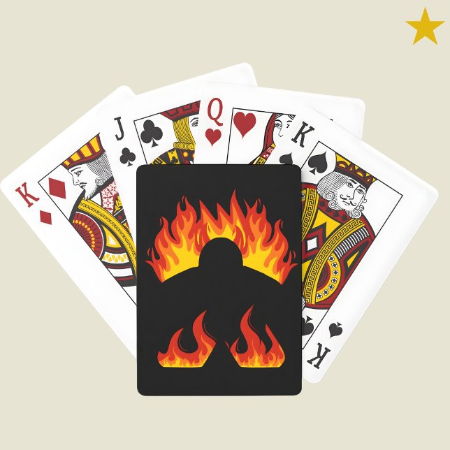 Baralho Jogos de Tabuleiro Cool Meeple On Fire (Criador carregado)