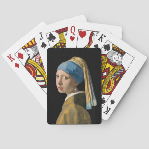 Baralho Johannes Vermeer - Rapariga com um Ouriço de Pér