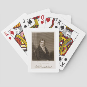 Baralho John Randolph (1773-1833) gravado por Thomas B.