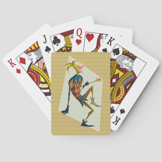 Baralho Joker de dança Colorida Divertida (Verso)