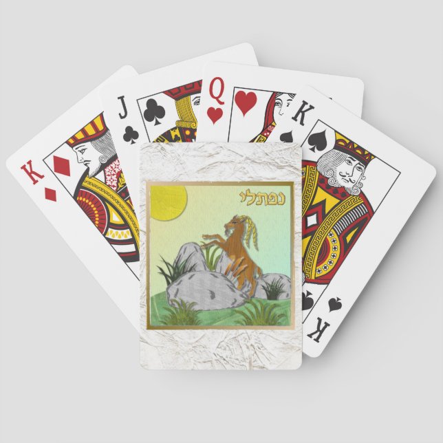 Baralho Judaica 12 Tribos De Israel Naphtali (Verso)