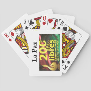 Baralho Juego de cartas La Paz 200 años libres