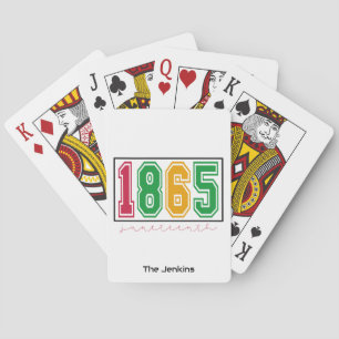 Baralho Juneteenth Personalizado - História Negra