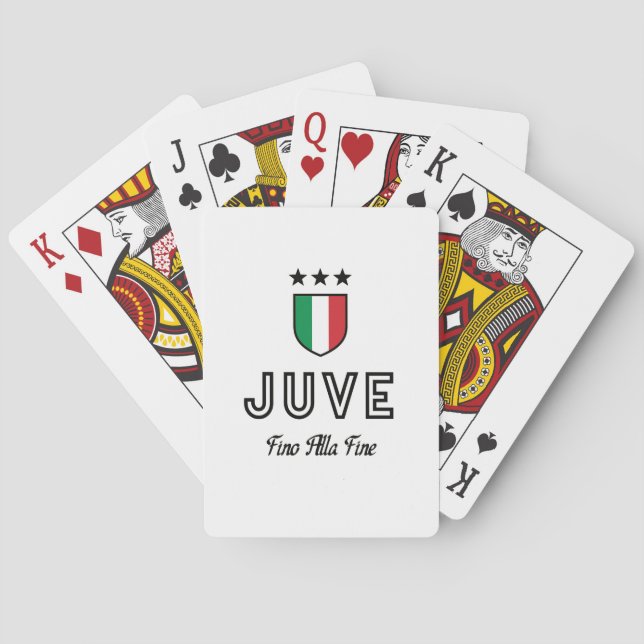Baralho Juve Black 2 (Verso)