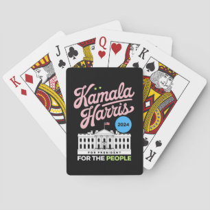 Baralho Kamala Harris 2024 Voto Social Democrata Azul