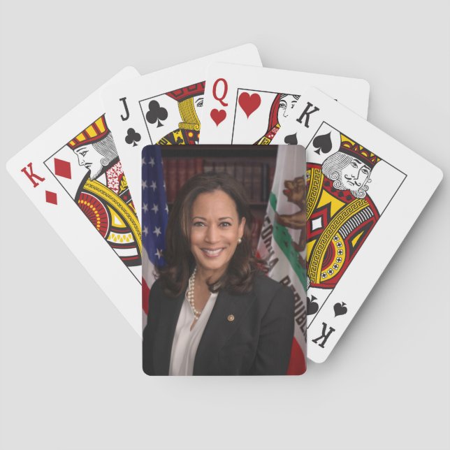 Baralho Kamala Harris Candidato ao Presidente EUA 2024 (Verso)