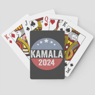 Baralho Kamala Harris Presidente Democrat Eleito Presente