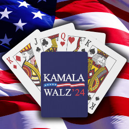 Baralho Kamala Harris Walz 2024 Obviamente Azul
