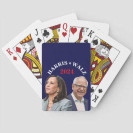 Baralho Kamala Harris Walz Foto - Presidente Vice Fotos