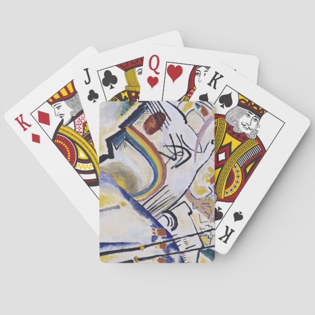 Baralho Kandinsky Expressionista Abstrata Pintura Cossacas (Verso)