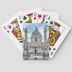 Baralho Karlskirche em Viena, Áustria