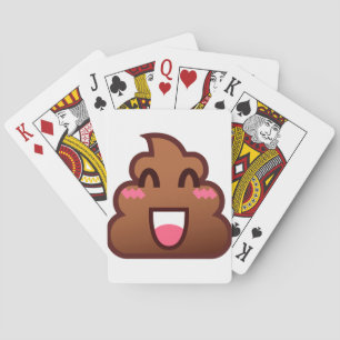 Baralho kawaii poop emojis