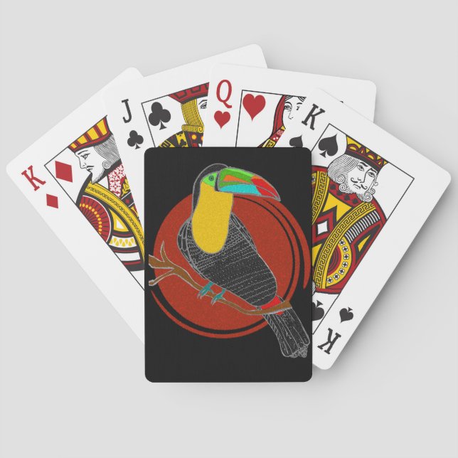 Baralho Keel-Billed Toucan Classic Playing Cards (Verso)