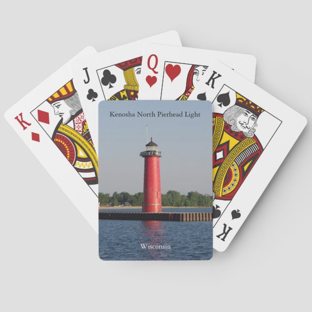 Baralho Kenosha North Pierhead Cartas de jogar (Verso)