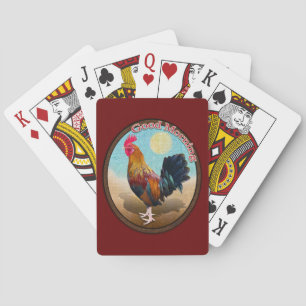 Baralho Key West - Rooster Gypsy Bom Dia Vintage Oval