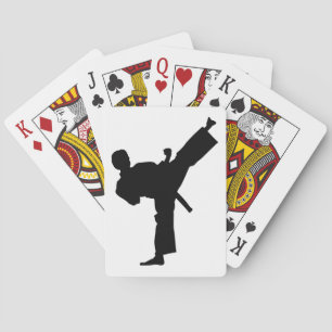 Baralho Kick Karate Silhouette