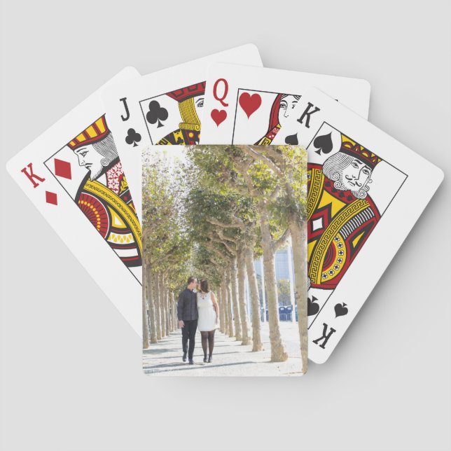 Baralho Kim + Cartões de jogo de Alex (Verso)