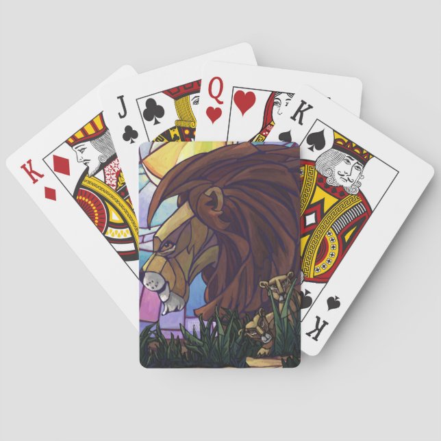 Baralho King Lion e Cubs (Verso)