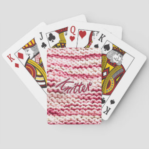 Baralho Knitter Variegated rosa