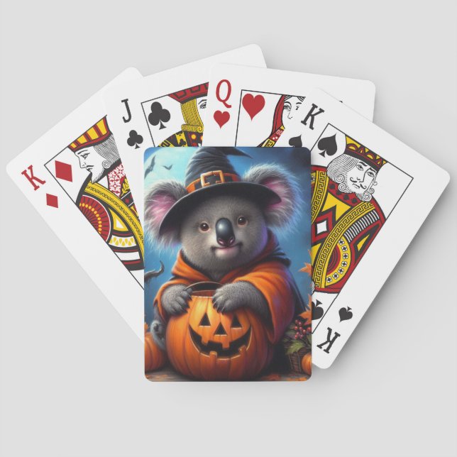 Baralho Koala Halloween Costume (Verso)