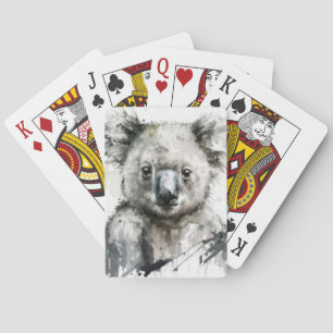 Baralho Koala Retrait Animal Painting Willife Outdoor