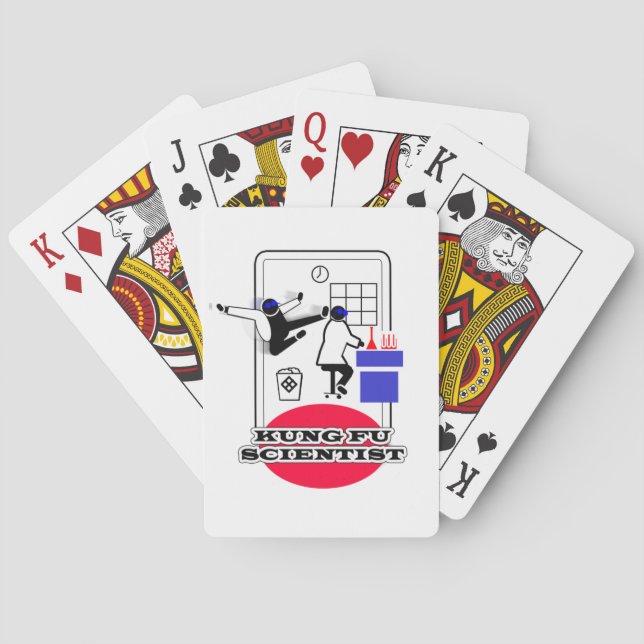 Baralho Kung Fu Scientist (Verso)