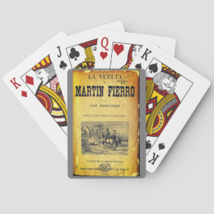 Baralho La Vuelta de Martín Fierro (Cobrir, 1879, primeiro