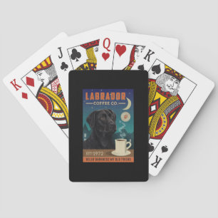 Baralho Labrador Negro-Bonito, Retriever Café Lover