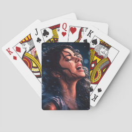 Baralho Lady Cantando Na Chuva