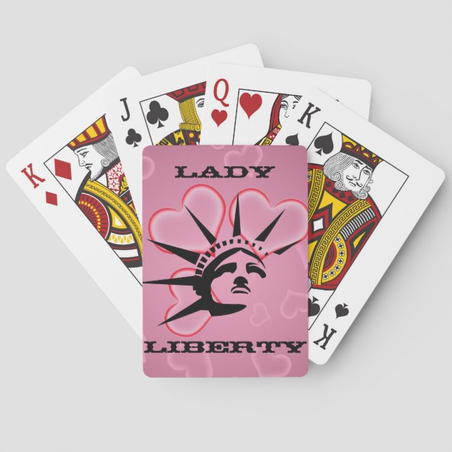 Baralho Lady Liberty (Verso)