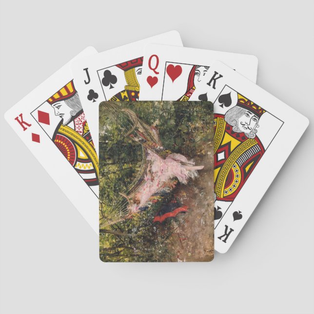 Baralho Lady Resting in a Hammock (por Giovanni Boldini) (Verso)