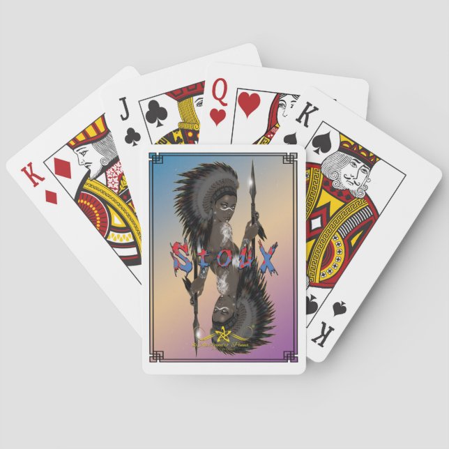 Baralho Lady Sioux (Verso)