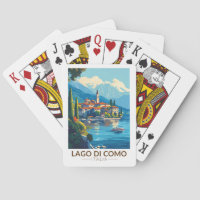 Lago de Como Italia Lombardia Viagem Art Vintage