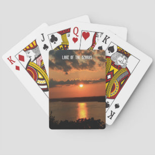 BARALHO LAGO DOS CARTÕES DE JOGO DE OZARKS