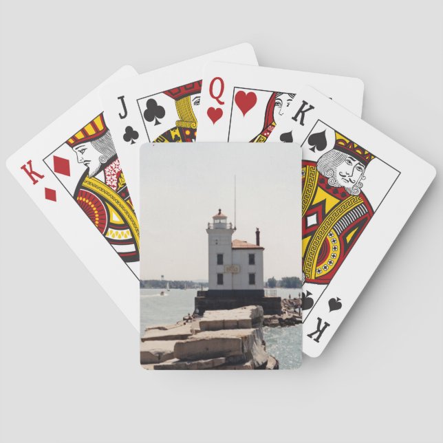 Baralho Lago Erie Lighthouse (Verso)