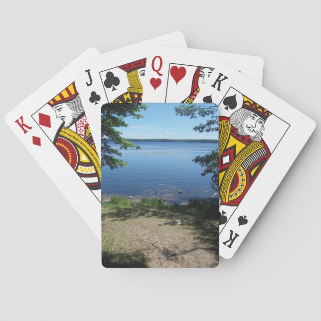 Baralho Lago Hamlin, Parque Estadual de Ludington (Verso)