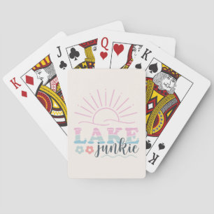 Baralho Lago Junkie - Diversão Náutica para Noites de Jogo
